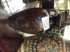 Cloisonne vase