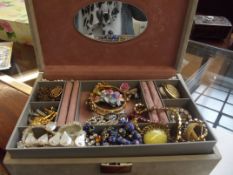 Large collection of costume jewellery
