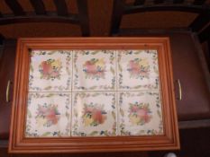 Serving tray