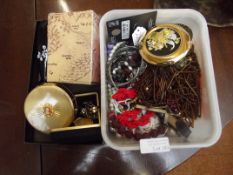 Collection of costume jewellery