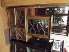 Glass fronted cabinet