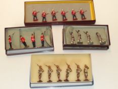 2 boxes of britains steadfast soldiers together wi