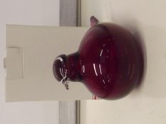 Iittala Oiva Toikka etched to base and original bo