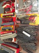 Large collection of tri-ang modern trains, carriag