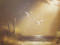 Oil on canvas titled 