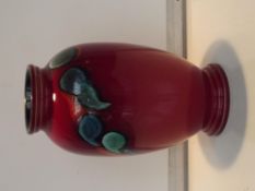 Poole pottery vase 25 cm high