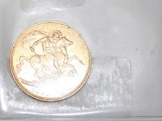 1899 Full sovereign