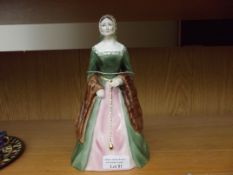 Coalport figure 'Catherine Parr'