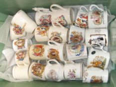 Collection of commemorative ware