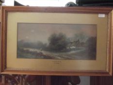 Early 20th century watercolour 'A Wayside Cottage'