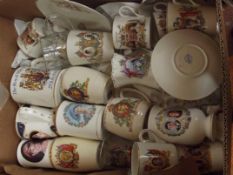 Collection of commemorative ware