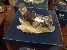 Border Fine Arts otter group
