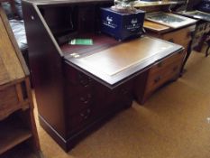 Mahogany writing bureau