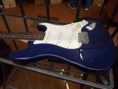 Aria electric guitar with soft case