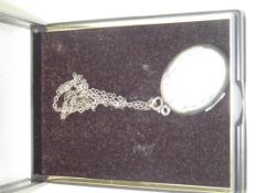 Silver chain and pendant