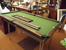 Joe Davis 'Boy Champion' snooker table