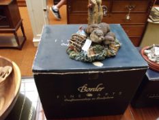 Border Fine Arts otter group 'At the Water's Edge'
