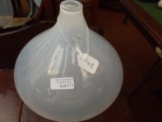 Opaque glass vase by LSA International
