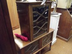 Art deco style glazed cabinet