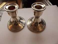 2 silver dwarf candle stick