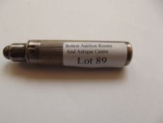 Vintage sterling silver flashlight