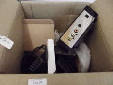 Box of electric items
