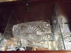 Very large glass vase