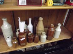 Collection of vintage bottles