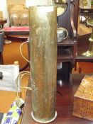 Large Great War shell case