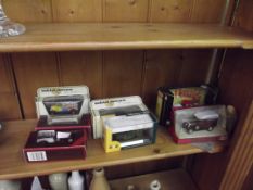 Collection of model cars
