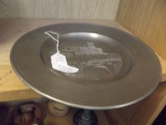 Pewter plate