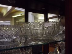 3 pieces of glassware