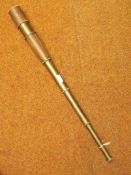 Replica four drawer telescope in the style of Zeis