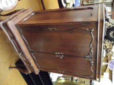 Mahogany cocktail cabinet