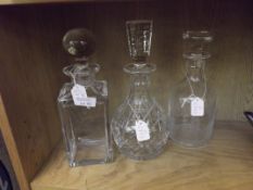 3 decanters