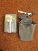 Yugoslavian military mess kit and eating implement