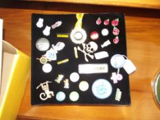 Collection of badges to include Blue Peter and oth