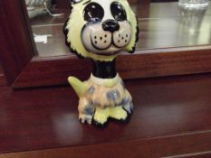 Studio Pottery dog by Lorna Bailey