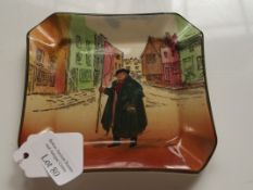 Royal Doulton ashtray, signed Noke