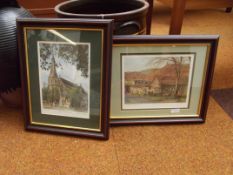 2x Limited editions Barry Tomlinson prints