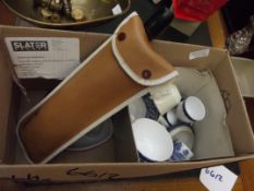 Assorted items to include Carltonware cruet set et