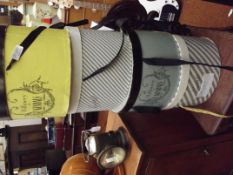 Four hat boxes