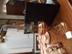 Copper lamp