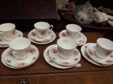 Adderley bone china tea set