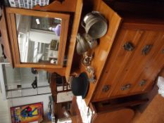 Edwardian mirrored dressing table