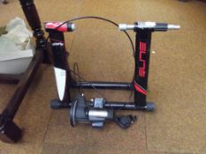 Indoor stationary bike stand
