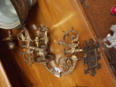 Pair of piano sconces