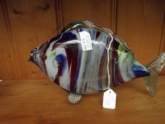 Art glass fish