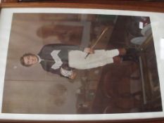 Lester Piggott limited edition full length portrai