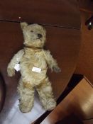 Early 20th century straw filled Teddy bear